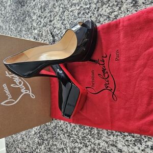 Christian Louboutin Black Classic Heels